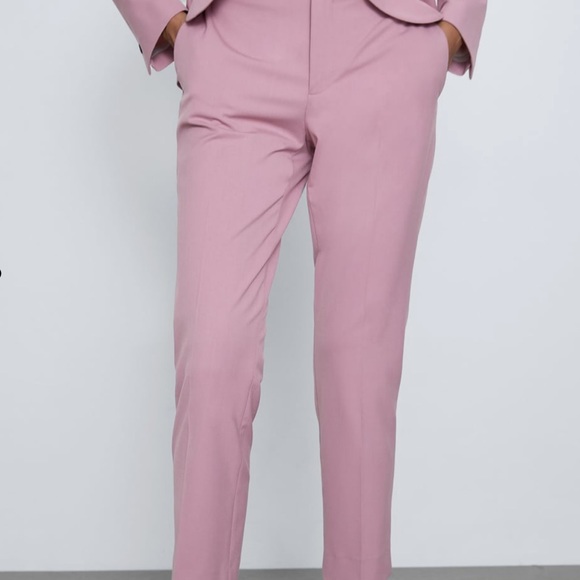 Zara Pink Cigarette Pants - Picture 10 of 10